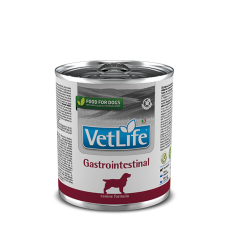 Vet Life Dog Gastrointestinal полнорационный диетический влажный корм для собак при ЖКТ 300г