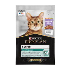 Pro Plan Adult корм для кошек старше 7 лет индейка в соусе пауч 85 г