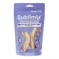 Prime Ever Sublimix Наггетсы из индейки с морковью лакомство для собак 0,06 кг