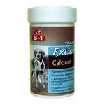 8 in 1 Эксель кальций - Кальциевая добавка для щенков и взрослых собак (в ассортименте)