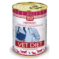 Solid Natura VET Hepatic  диета для собак влажный 0,34 кг