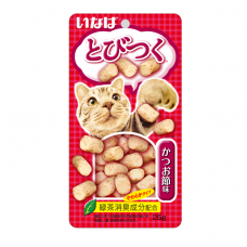 INABA Tobitsuku Лакомство д/кошек Снеки со вкусом кацуобуси 25гр