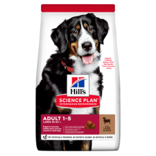 Hill's Science Plan для взрослых собак крупных пород с ягненком и рисом 12кг