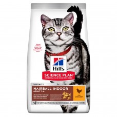 HILL'S SCIENCE PLAN Hairball Indoor Cat для взрослых кошек, курица (в ассортименте)