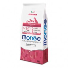 Monge Dog Monoprotein All Breeds Beef and Rice корм для собак всех пород говядина с рисом(В АССОРТИМЕНТЕ)