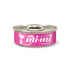 Mi-Mi С омаром консервированный корм для кошек 80гр