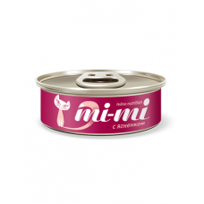 Mi-Mi С ягнёнком консервированный корм для кошек 80гр