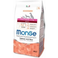 Monge Dog Speciality Extra Small корм для взрослых собак миниатюрных пород лосось с рисом(В АССОРТИМЕНТЕ)