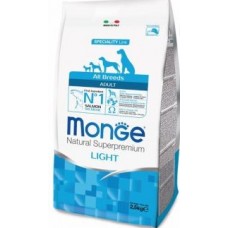 Monge Dog Speciality Light корм для собак всех пород низкокалорийный лосось с рисом (В АССОРТИМЕНТЕ)