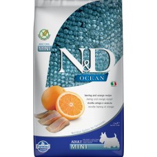 N&D GF Adult Mini корм для взрослых собак Рыба, апельсин (В АССОРТИМЕНТЕ)