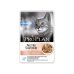 PRO PLAN Housecat Nutrisavour корм для кошек живущих дома с лососем в соусе 85гр 