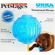 Petstages игрушка для собак "ОРКА теннисный мяч" 6 СМ