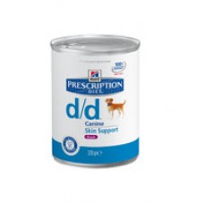 Хиллс для собак Prescription Diet™ d/d™ Canine конс 370гр (в ассортименте)