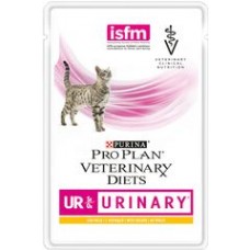 Purina Pro Plan Veterinary Diets UR 85г кусочки в соусе для кошек при мочекаменной болезни