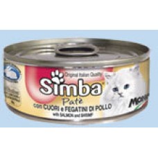Simba Cat консервы для кошек паштет  85 г(В АССОРТИМЕНТЕ)