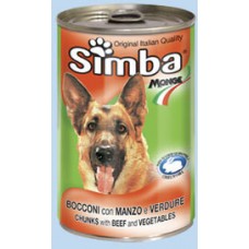 Simba Dog консервы для собак кусочки  1230 г (В АССОРТИМЕНТЕ)