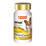 Unitabs BrewersComplex для мелких собак витамины для кожи и шерсти (в ассортименте)