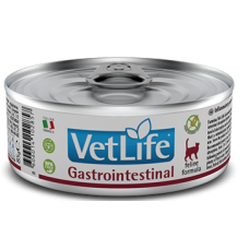 Vet Life Cat Gastro-intestinal Паштет диета для кошек при наруш. пищеварения 85г