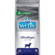 Vet Life Dog UltraHypo диетический сухой корм для собак, разработанный для снижения пищевой непереносимости питательных веществ в случаях пищевой аллергии и атопий(В АССОРТИМЕНТЕ)