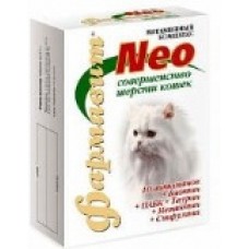 Фармавит Нео витамины для кошек Совершенство шерсти  60 таб