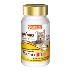 Unitabs Витамины д/кош/котят Mama+Kitty с B9 (в ассортименте)