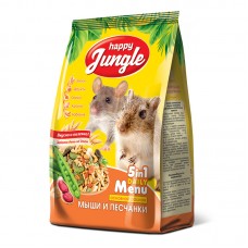 Happy Jungle Корм для мышей и песчанок, 400 г 