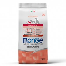 Monge Dog Speciality Line Monoprotein для щенков мелких пород лосось с рисом (В АССОРТИМЕНТЕ)