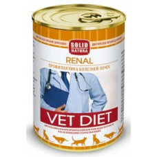 Solid Natura VET Renal  диета для кошек влажный 0,34 кг